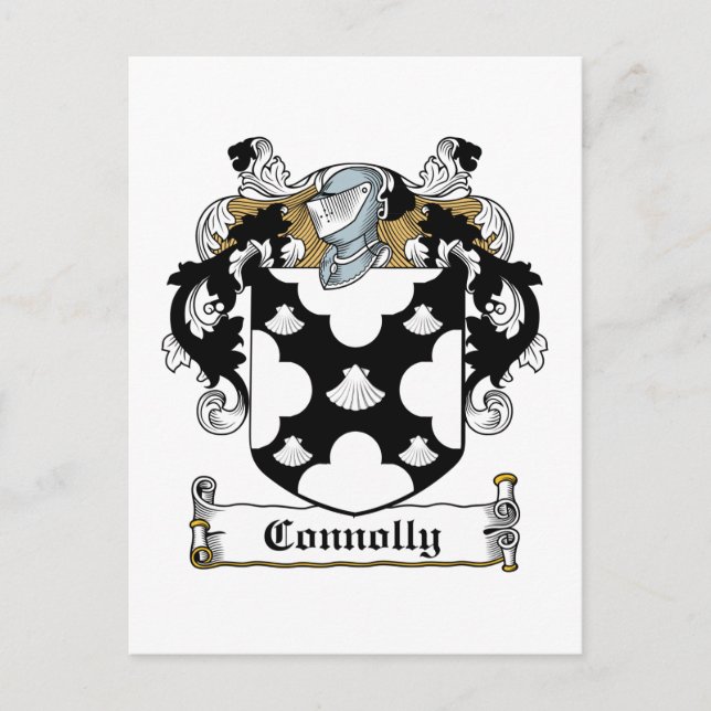 Carte Postale Connolly Family Crest (Devant)