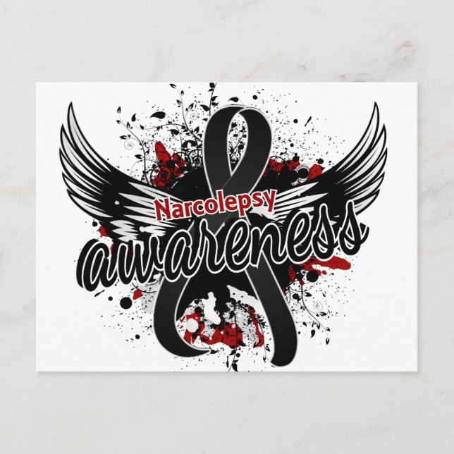 Carte Postale Conscience 16 de narcolepsie (Devant)