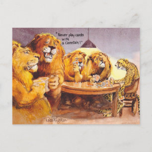 Carte Postale Conseil poker