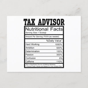 Carte Postale Conseiller fiscal