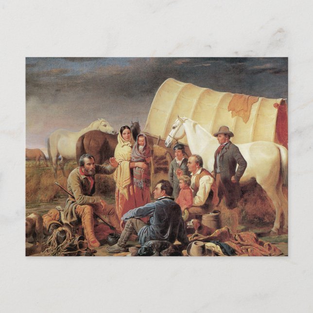 Carte Postale Conseils sur les Prairies (Devant)