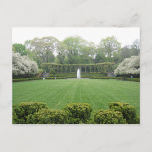 Carte Postale Conservatoire Garden Central Park New York City NY