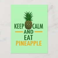 Conserver Calme Manger Ananas