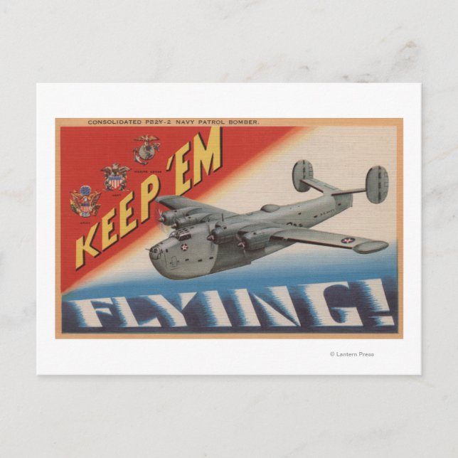 Carte Postale Conserver le vol Em/PB2Y-2 (Devant)