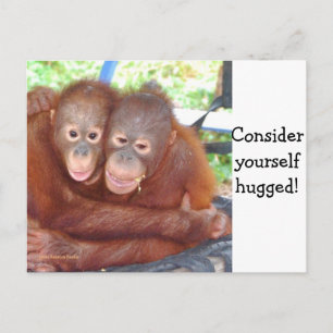 Carte Postale Consider Yourself Hugged
