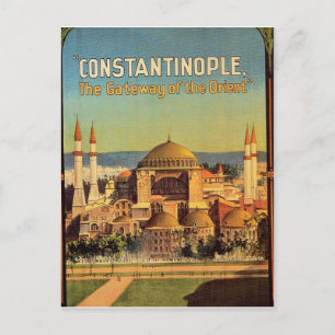 Carte Postale Constantinople, Sainte-Sophie, Istanbul, Turquie