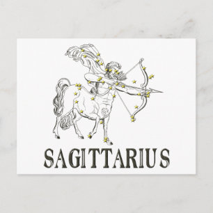 Carte Postale Constellation : Sagittaire