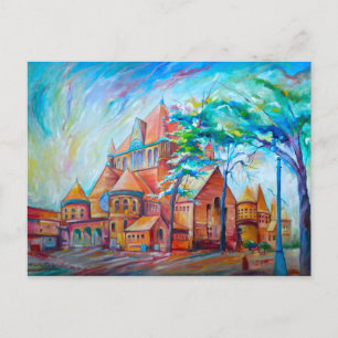 Carte Postale Construction de la SCEQE~Série inspirée par Detroi