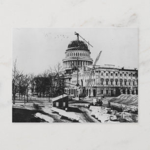 Carte Postale Construction du Dôme du Capitole américain