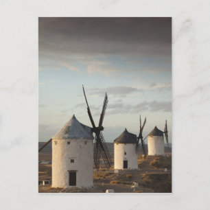 Carte Postale Consuegra, antiques moulins à vent de La Mancha
