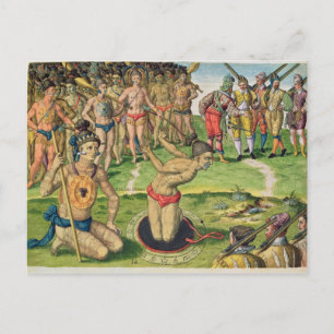 Carte Postale Consultation d'un sorcier, de 'Brevis Narratio'