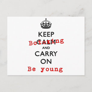 CARTE POSTALE CONTINUER LE BOTOXAGE