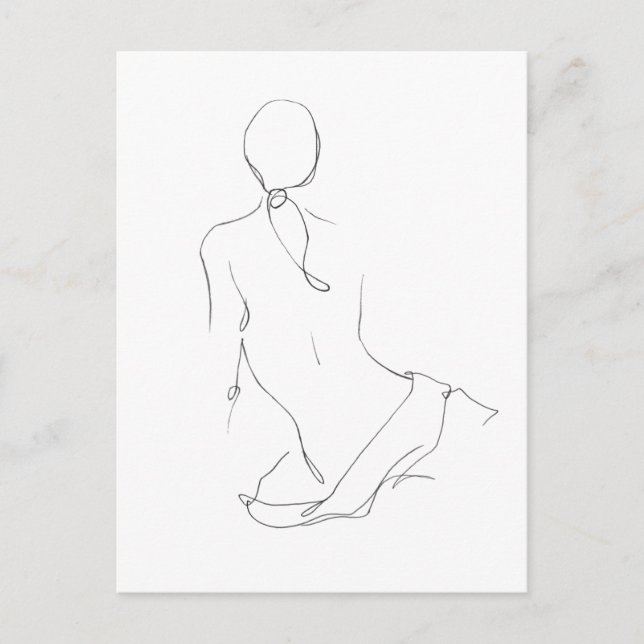 Carte Postale Contour géographique (Devant)