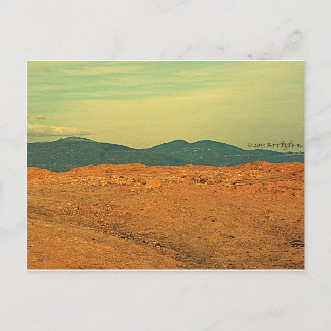 Carte postale Contours (Devant)