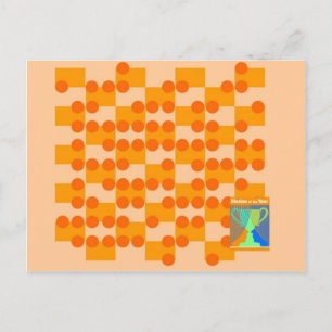 Carte postale Contours de sortie