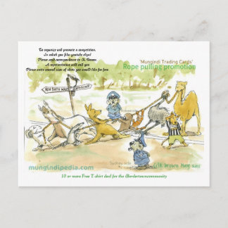 Carte Postale contrat de pub