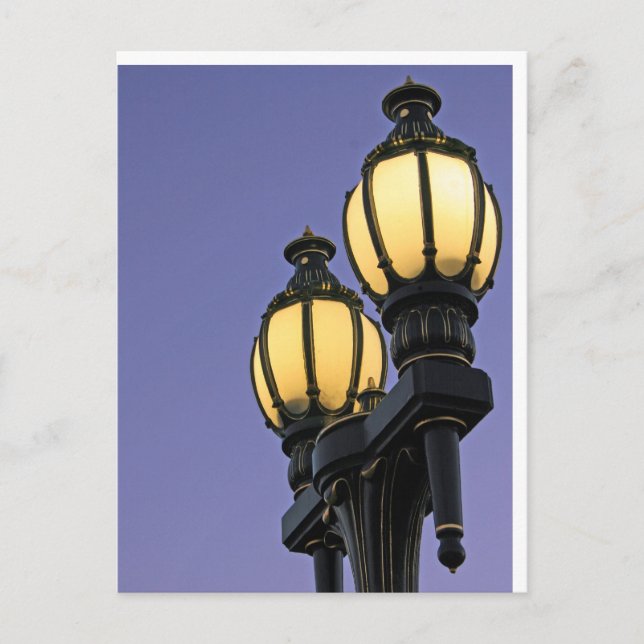 Carte Postale Contre le ciel violet (Devant)