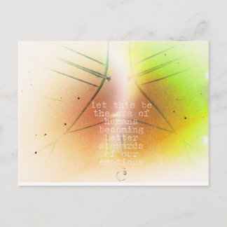 Carte Postale Convergence et expansion - teintes d'automne