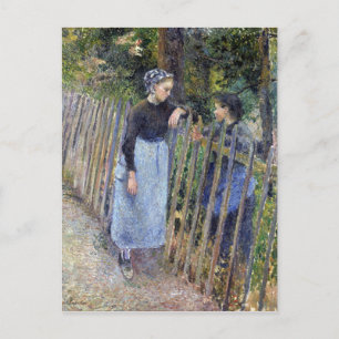 Carte Postale Conversation de Camille Pissarro