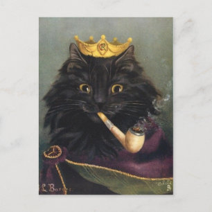 Carte Postale Conversation de Roi