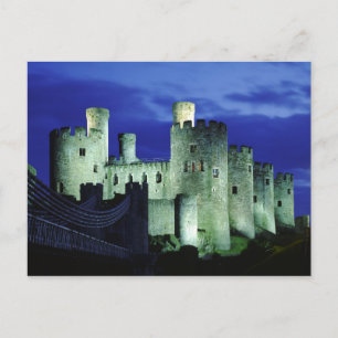 Carte Postale Conwy Castle, Gwynedd, Pays de Galles