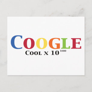 Carte Postale Coogle   Cool x 10^100 Cadeaux