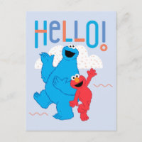 Cookie Monster & Elmo Bonjour !