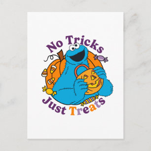 Carte Postale Cookie Monster   Pas de traces juste des traitemen