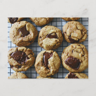 Carte Postale Cookies de chips au chocolat