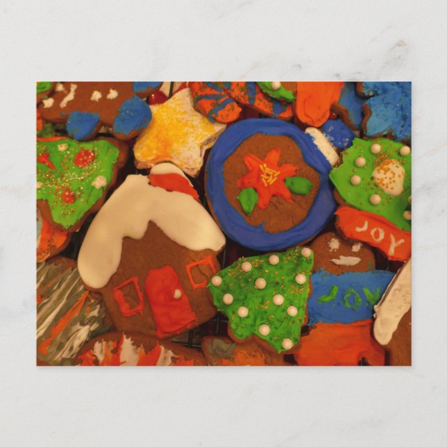 Carte Postale Cookies de pain d'épice congelé (Devant)