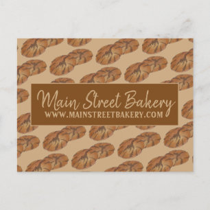 Carte Postale Cookies Ginger Snap Boulangerie Foodie Pâtissier C
