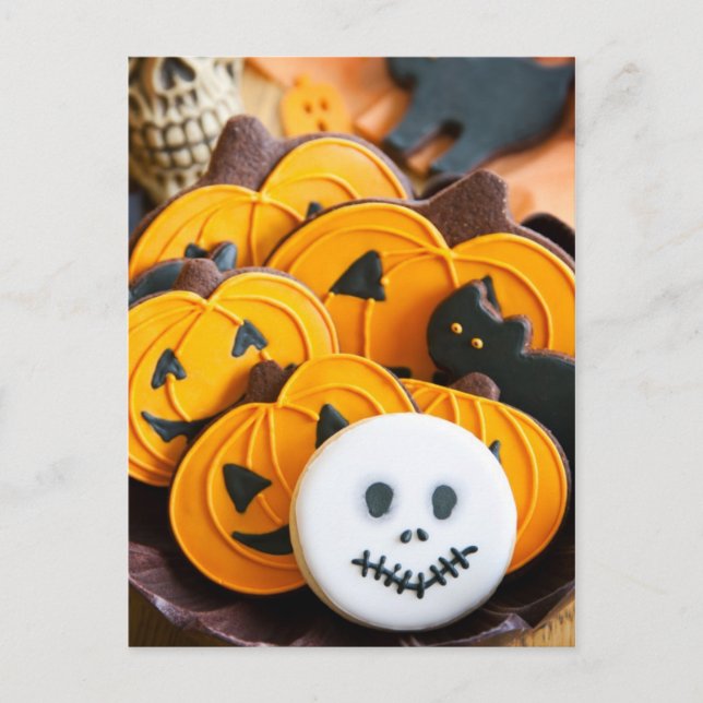 Carte Postale Cookies Halloween (Devant)