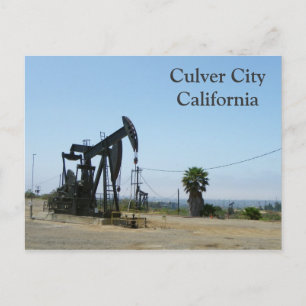 Carte postale cool Culver City/Oil Rig !