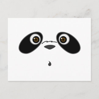 Carte Postale cool dessin de Panda mignon par Kanjiz
