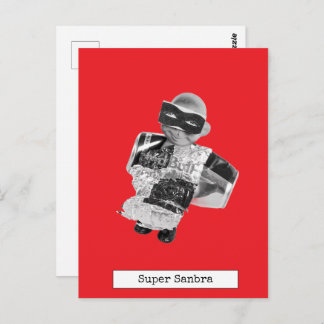 Carte postale cool Flying Doll