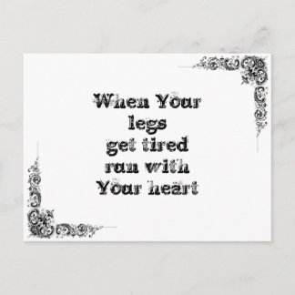 Carte Postale Cool grande sagesse simple philosophie phrase de t