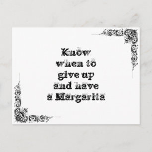 Carte Postale Cool grande sagesse simple philosophie phrase de t