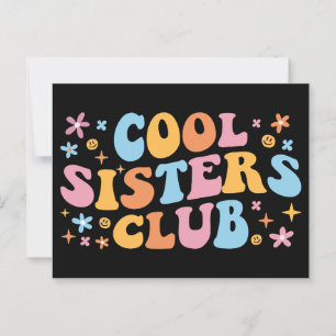 Carte Postale Cool Sisters Club III