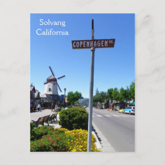 Carte postale cool Solvang !