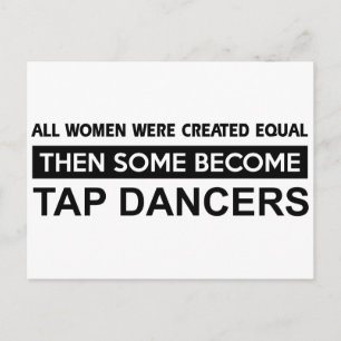 Carte Postale Cool Tap Dancing designs