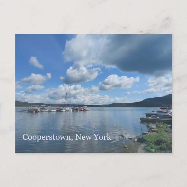 Carte Postale Cooperstown New York Otsego Lake (Devant)