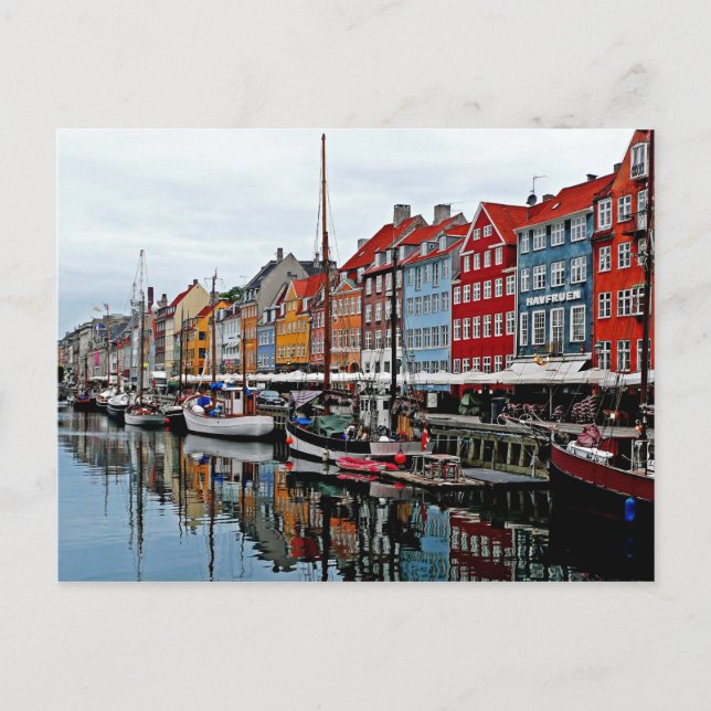 Carte Postale Copenhague (Devant)