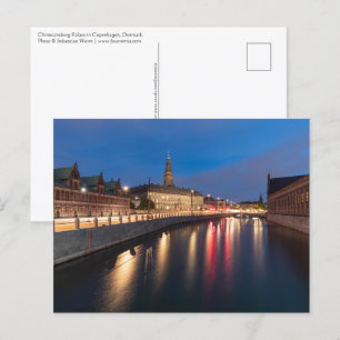 Carte Postale Copenhague Danemark