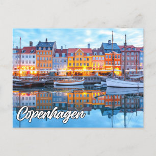 Carte Postale Copenhague, Danemark
