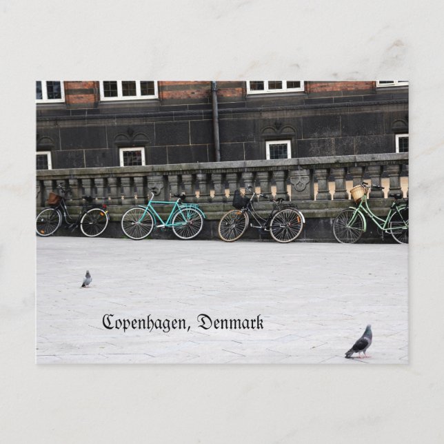 Carte Postale Copenhague, Danemark (Devant)