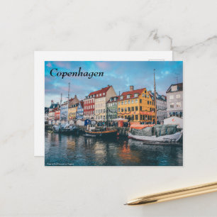 Carte Postale Copenhague Danemark