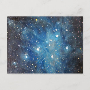 Carte Postale Copie de peinture de constellation d'art de