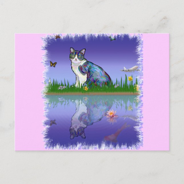 Carte Postale Copier Cat (Devant)