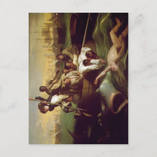 Carte Postale Copley, John Singleton Watson et le requin 1778 T