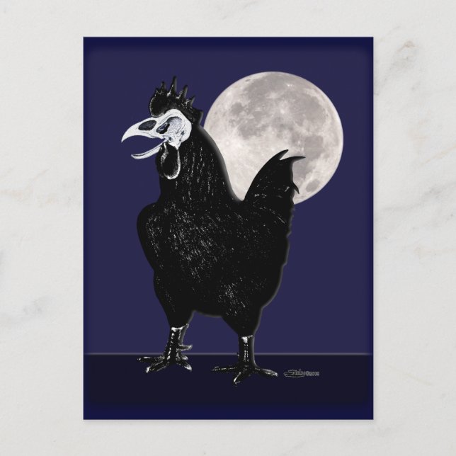Carte Postale Coq (Devant)